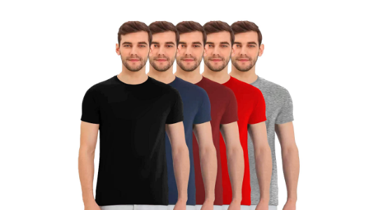 kaos polos cotton combed murni